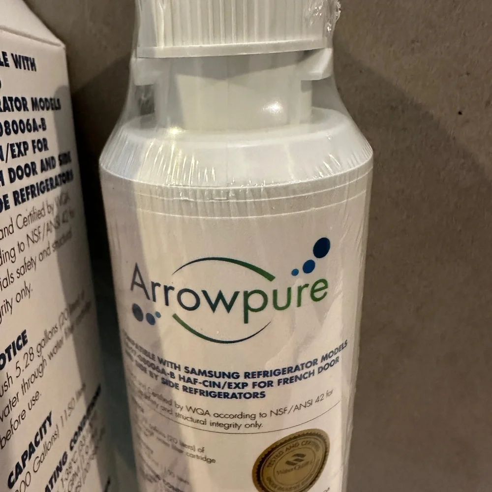 1 x Arrowpure Refrigerator Water Filters For Samsung DA29-00020B NEW SEALED - Picture 2 of 2